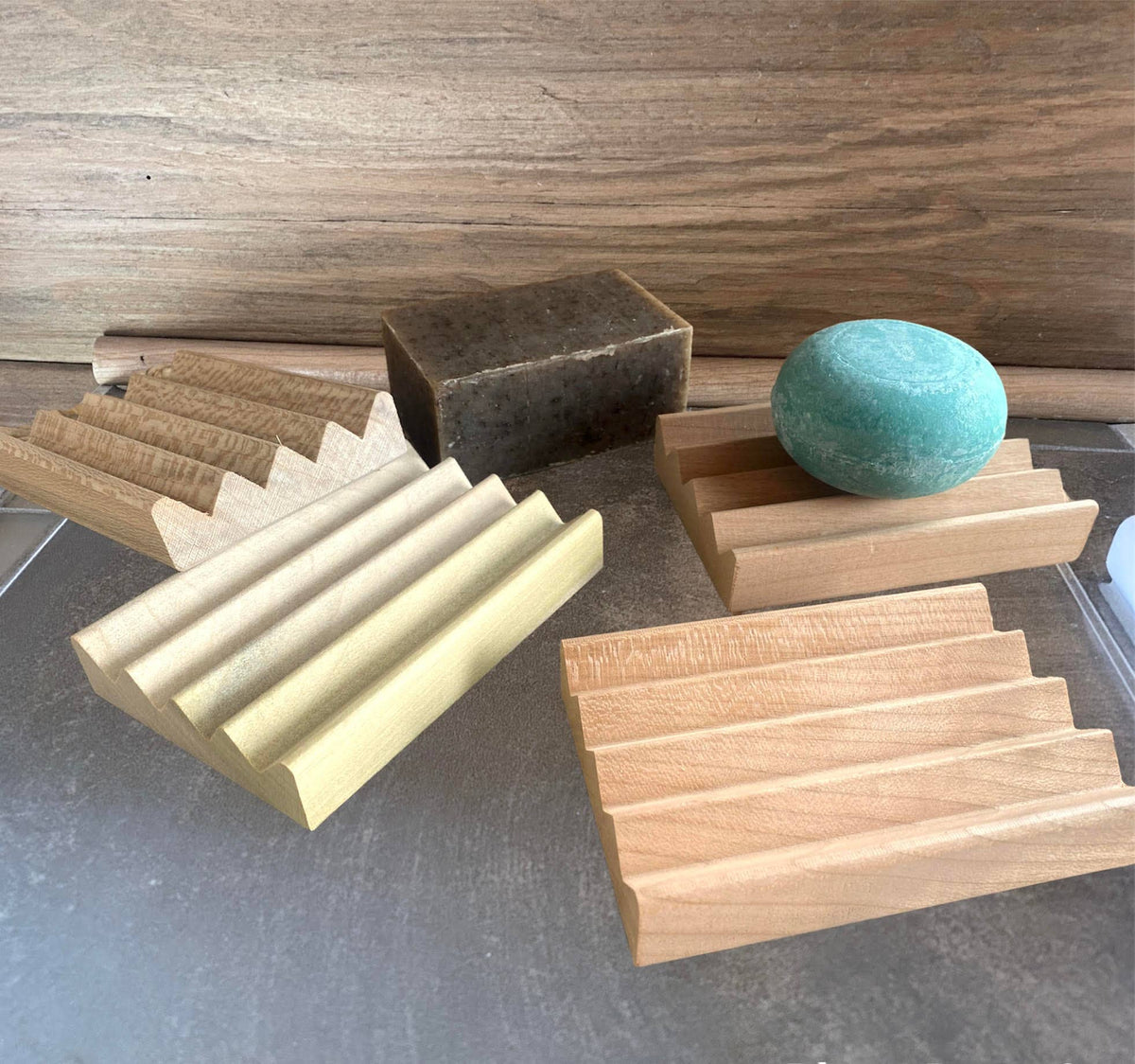 Handcrafted Red Alder Soap Dish