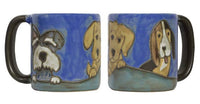 Mara Stoneware Puppy Eyes Mug