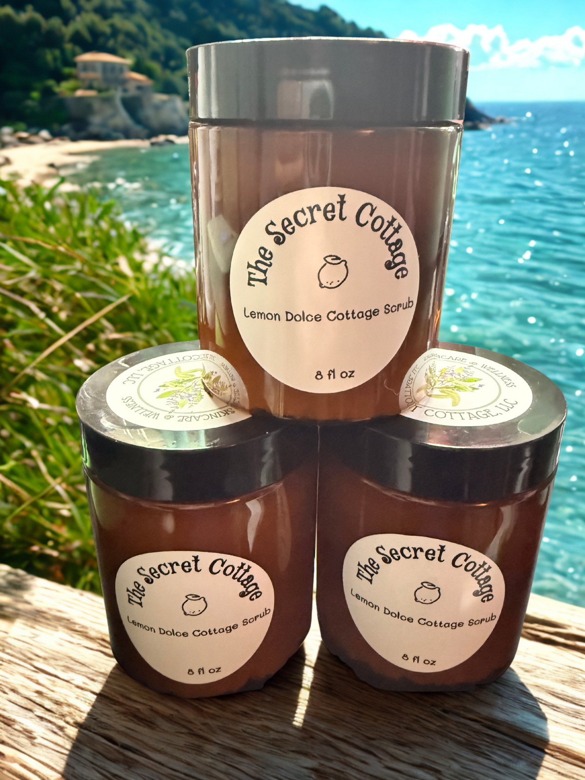 Lemon Dolce Cottage Scrub