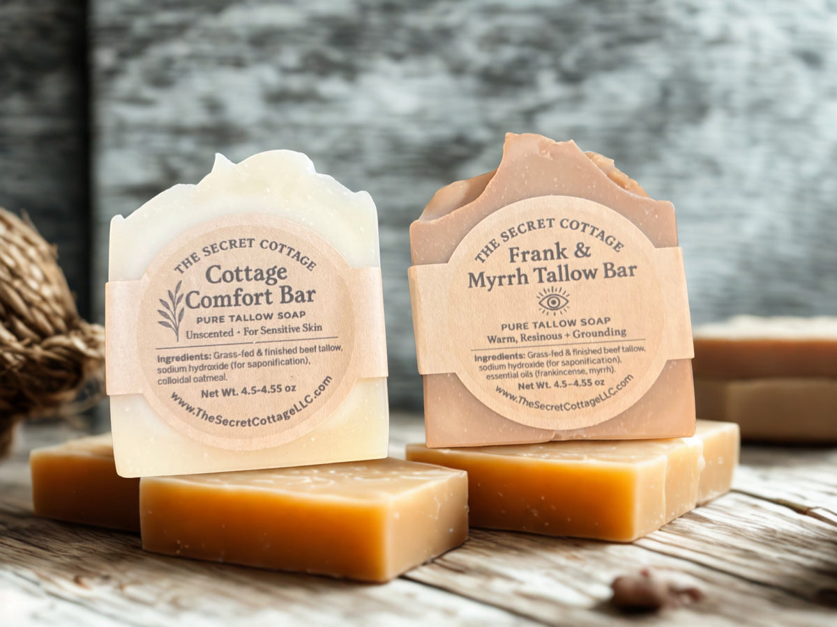 The Secret Cottage Tallow Soap Collection