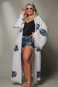Handcrafted Evil Eye Kimonos