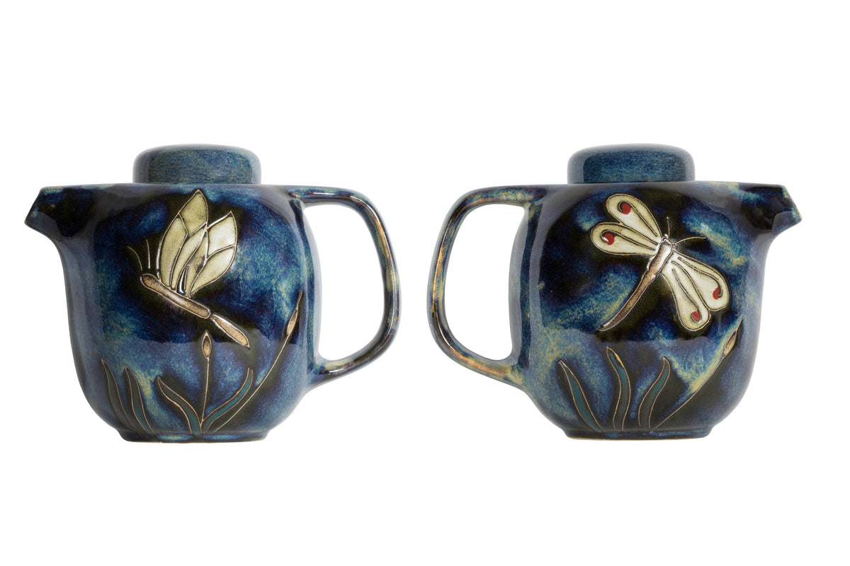 Mara 44oz Round Tea Pot - Dragonfly