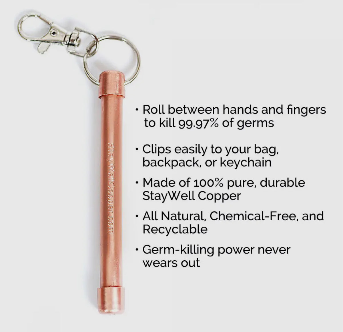 Stay well Copper hand roller