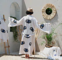 Handcrafted Evil Eye Kimonos