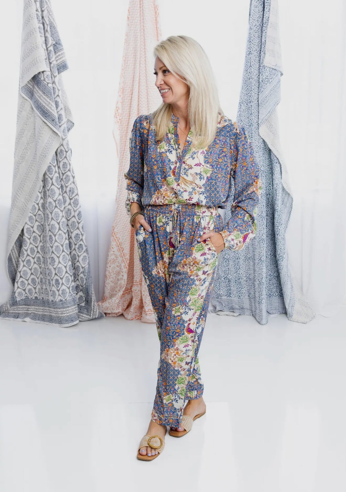 The Bloomfield Set | 100% Silk