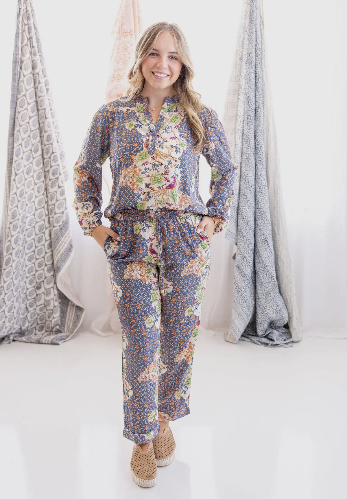 The Bloomfield Set | 100% Silk
