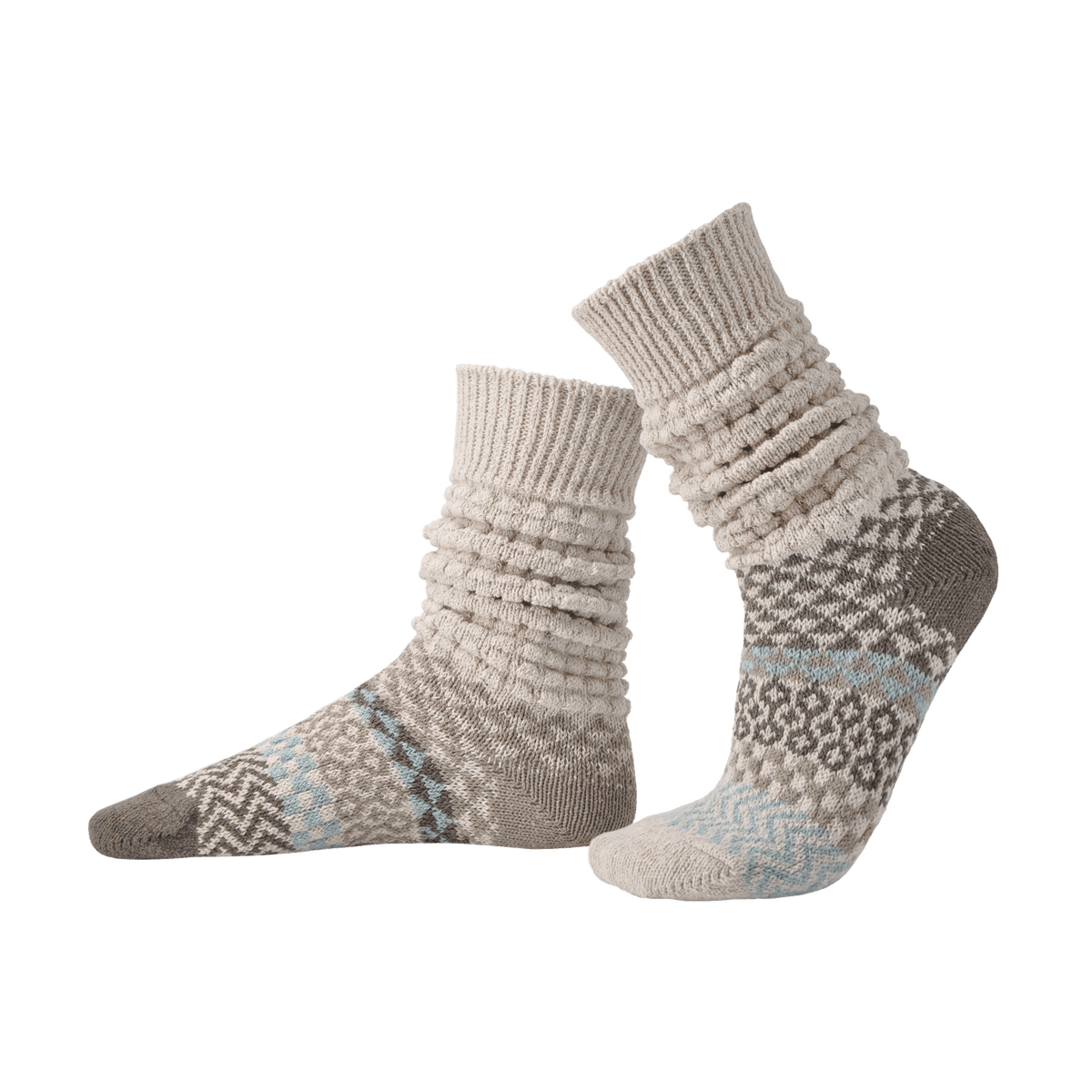 Slouch Socks - Seashell | Sustainably Made In The USA 